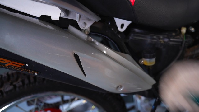 Amazon.com: JFG RACING Dirt Bike Slip On Exhaust,Motorcycle